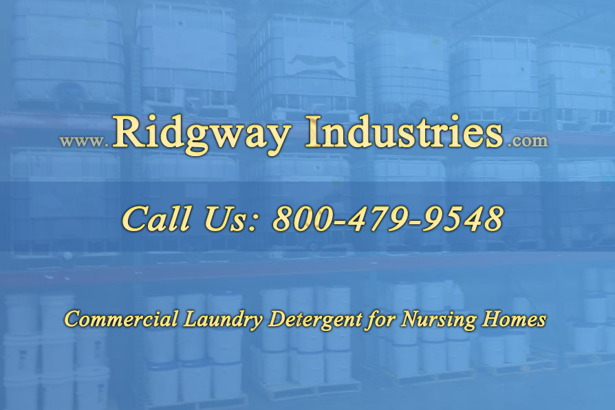 Commercial Laundry Detergent for Nursing Homes