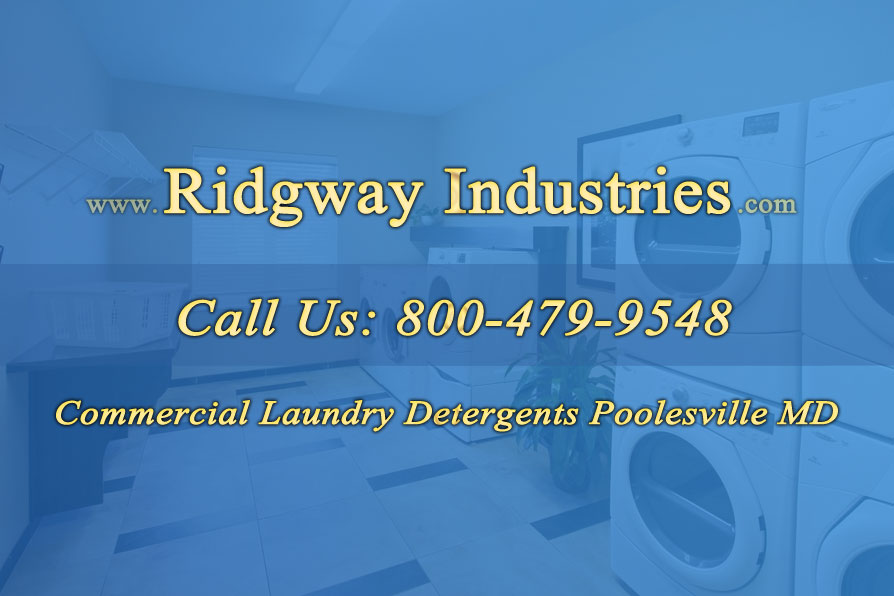 Commercial Laundry Detergents Poolesville MD